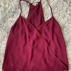 Dark Red Top